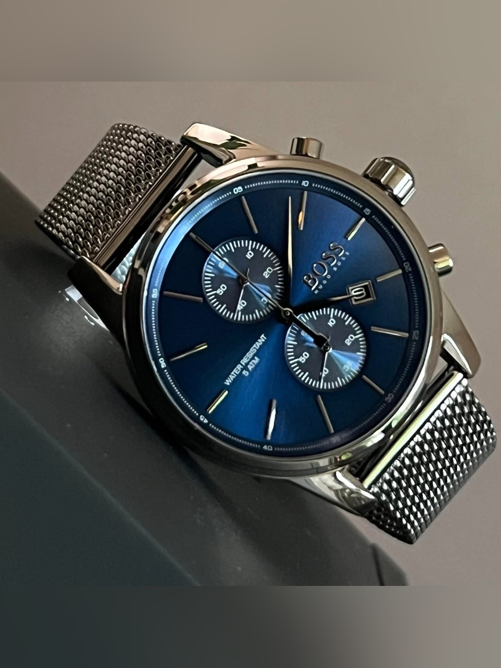 HB1513677 - Hugo Boss Men’s Mesh Bracelet
